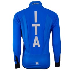 Тёплая разминочная куртка Sportful Team Italia WS Jacket Kappa "Azzuro Italia"